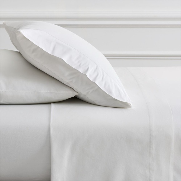 West Elm Crisp White Bedding Sheets
